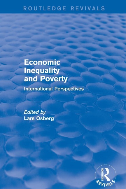Economic Inequality and Poverty: International Perspectives: International Perspectives