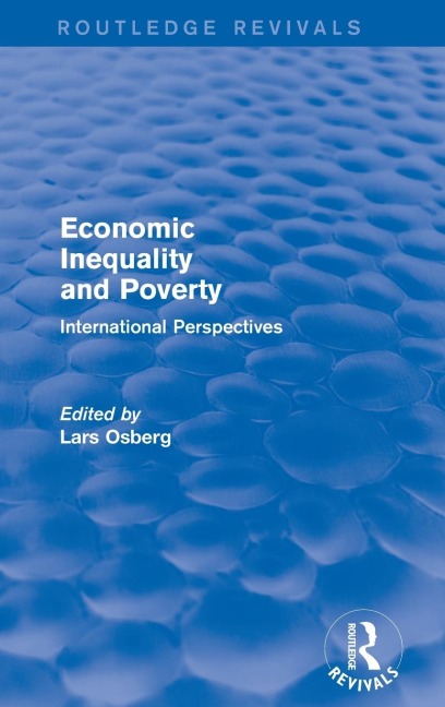 Economic Inequality and Poverty: International Perspectives: International Perspectives