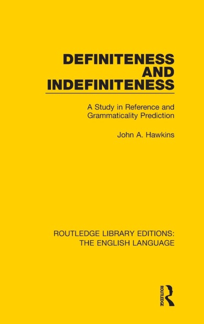 Definiteness and Indefiniteness: A Study in Reference and Grammaticality Prediction