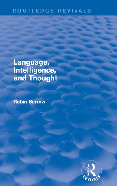 Language, Intelligence, and Thought