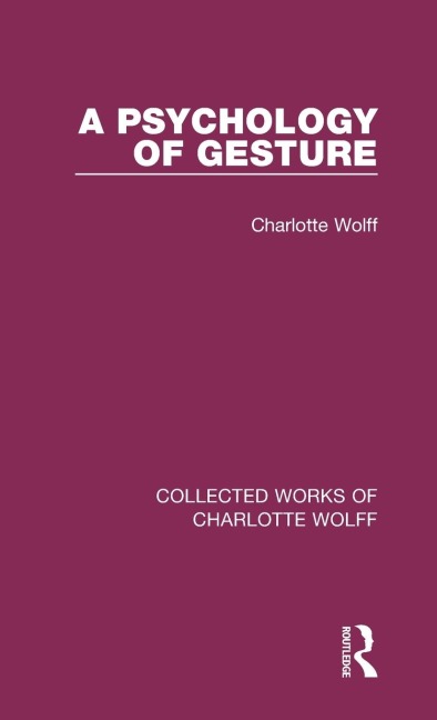 A Psychology of Gesture