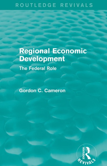 Regional Economic Development: The Federal Role