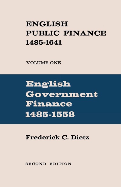 English Public Finance: English Government Finance