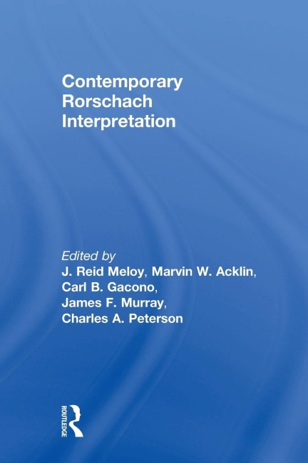 Contemporary Rorschach Interpretation