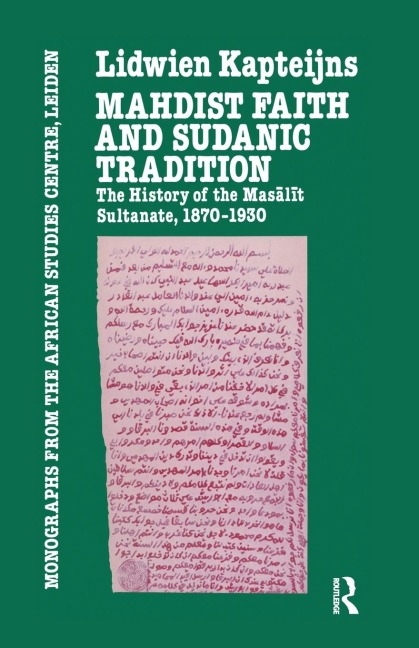 Mahdish Faith and Sudanic Tradition