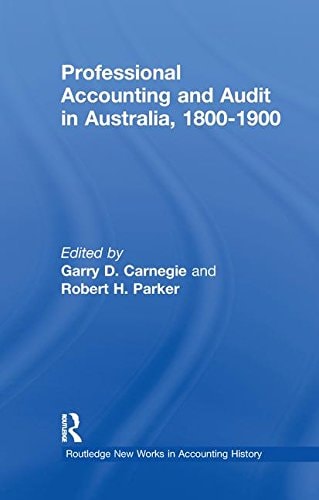 Professional Accounting and Audit in Australia, 1880-1900