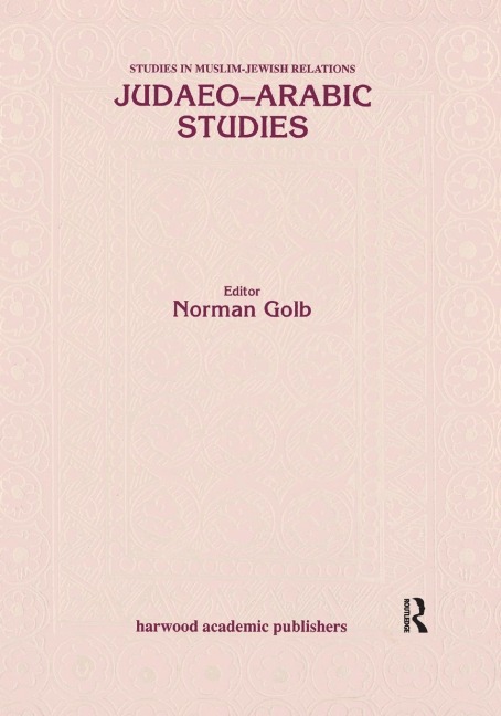 Judaeo Arabic Studies