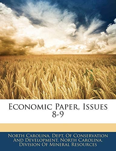 Economic Paper, Issues 8-9