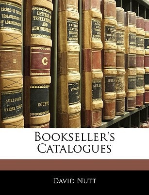 Bookseller's Catalogues