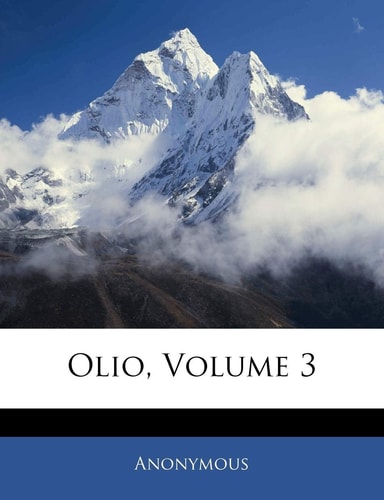 Olio, Volume 3