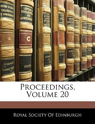 Proceedings, Volume 20