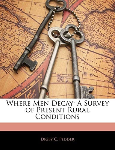 Where Men Decay: A Survey of Present Rural Conditions