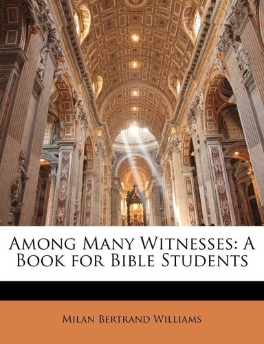 Among Many Witnesses: A Book for Bible Students