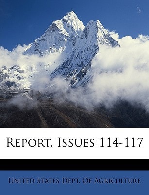 Report, Issues 114-117