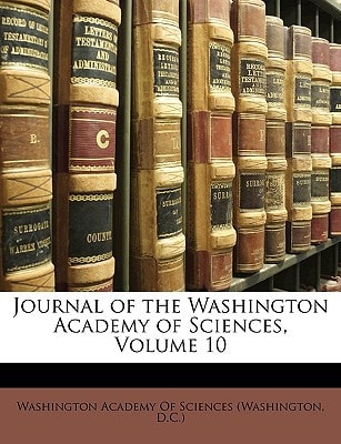 Journal of the Washington Academy of Sciences, Volume 10