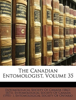The Canadian Entomologist, Volume 35