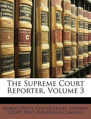The Supreme Court Reporter, Volume 3