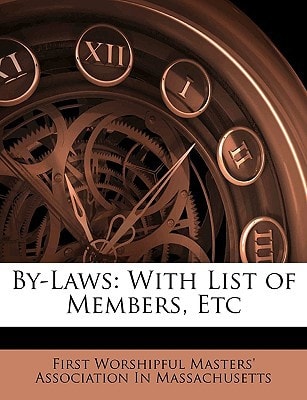 By-Laws: With List of Members, Etc