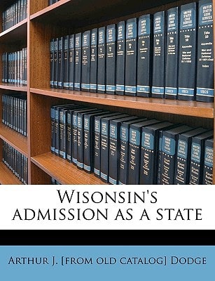Wisonsin's Admission as a State