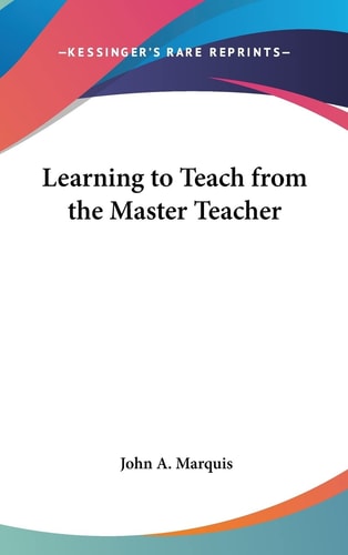 Learning to Teach from the Master Teacher