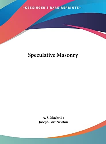 Speculative Masonry