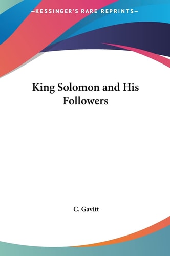 King Solomon and His Followers