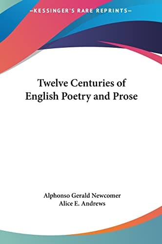 Twelve Centuries of English Poetry and Prose