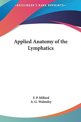 Applied Anatomy of the Lymphatics