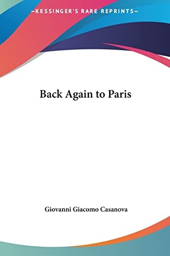 Back Again to Paris