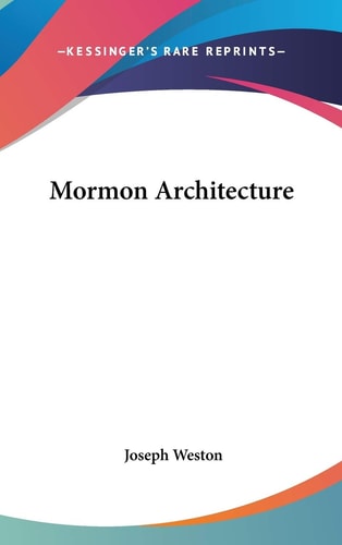 Mormon Architecture