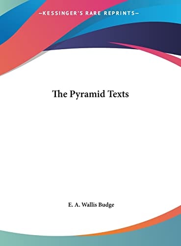 The Pyramid Texts