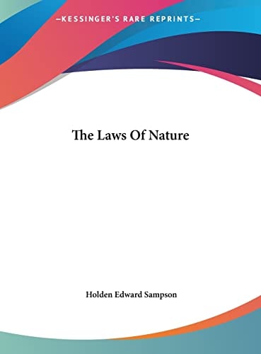 The Laws Of Nature