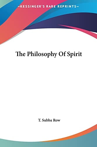 The Philosophy Of Spirit