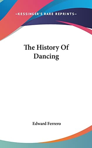 The History Of Dancing