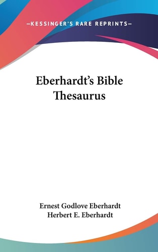 Eberhardt's Bible Thesaurus