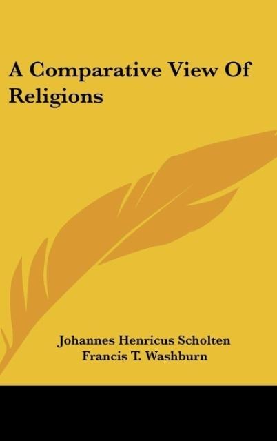 A Comparative View Of Religions