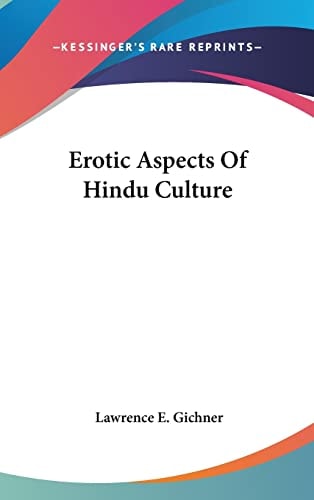 Erotic Aspects Of Hindu Culture