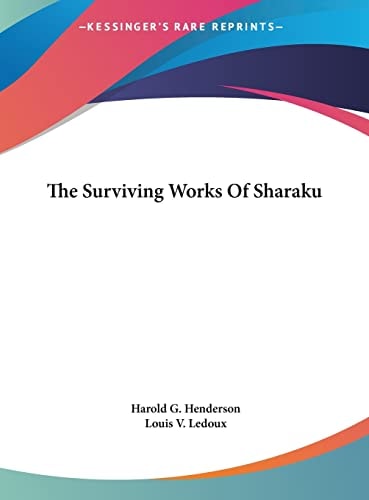 The Surviving Works Of Sharaku
