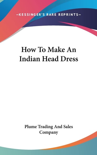 How To Make An Indian Head Dress