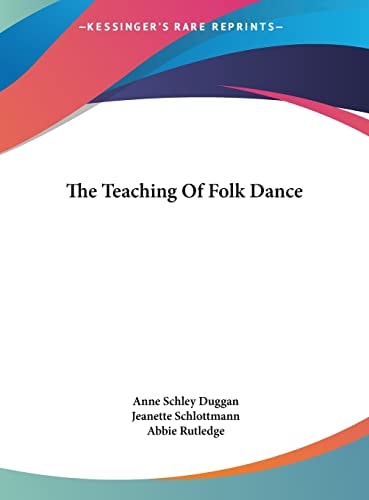 The Teaching Of Folk Dance