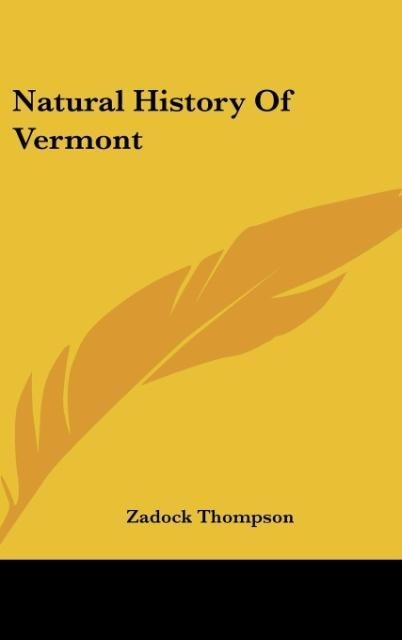 Natural History Of Vermont