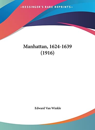 Manhattan, 1624-1639 (1916)