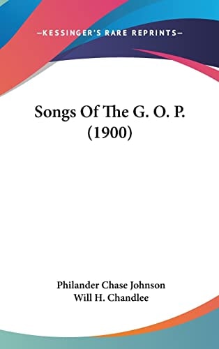 Songs Of The G. O. P. (1900)