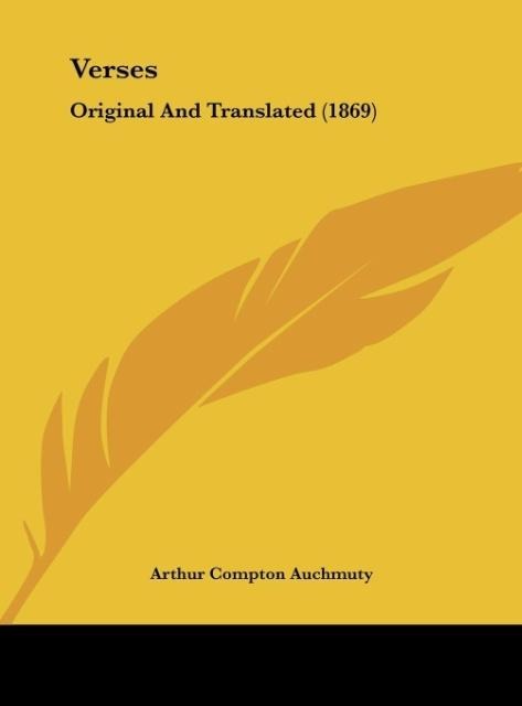 Verses: Original And Translated (1869)