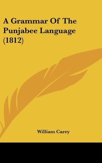 A Grammar Of The Punjabee Language (1812)
