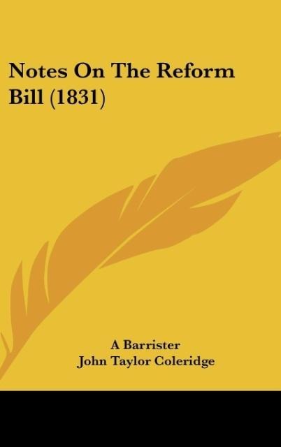 Notes On The Reform Bill (1831)