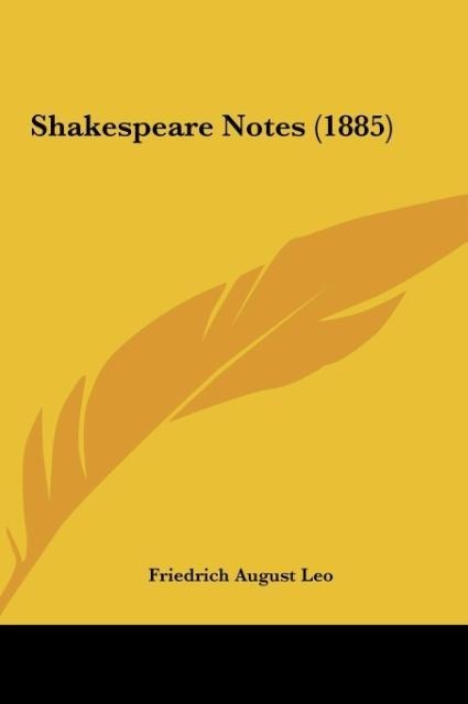 Shakespeare Notes (1885)