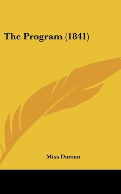 The Program (1841)