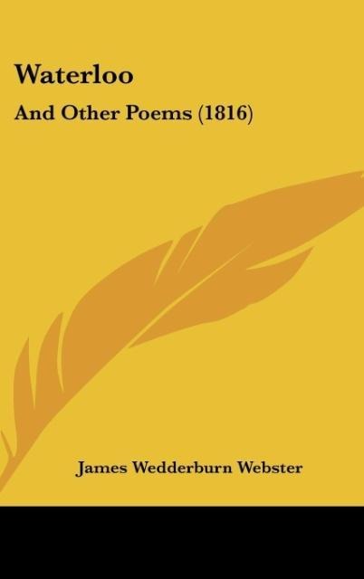 Waterloo: And Other Poems (1816)