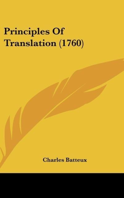 Principles Of Translation (1760)